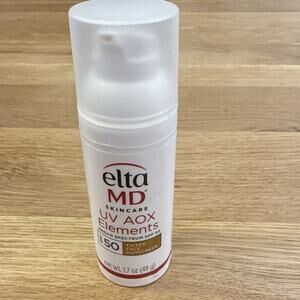 EltaMD UV AOX Elements Tinted Face Sunscreen SPF 50 - 1.7 oz Exp 06/2026